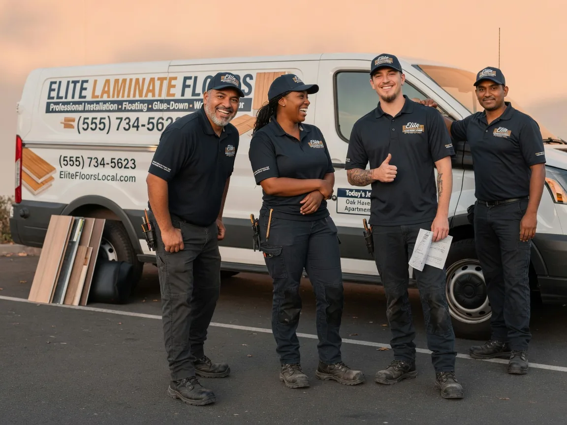 Laminate flooring installation company in Dewy Rose, GA
